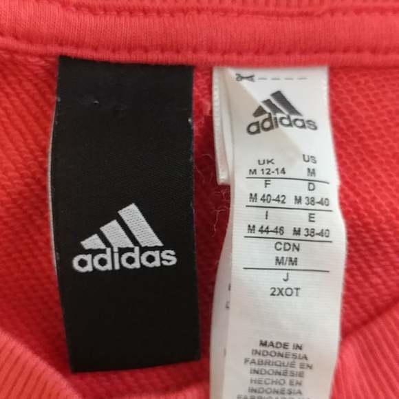 Adidas Cotton Blend Sweatshirt Size M - Picture 4 of 7